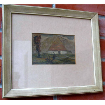 Alexander Miloš Bazovský (1899-1968) prip.-Domček na Liptove