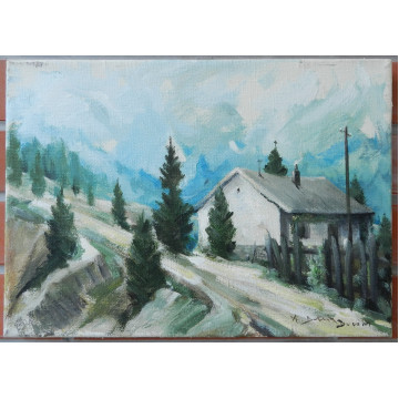 Botlík Aladar(1948-)-Dom v horách