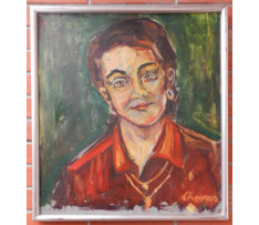 Chovan Lórant(1913-2007)-Portrét ml. ženy