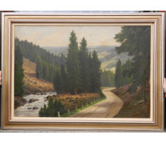 Csordák L.(1864-1937)-Cesta v lese