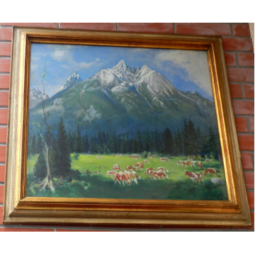 Dedina J.(1870-1955)-Lomnický štít Tatry