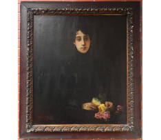 Dominik Skutezký(1849-1921)-Portrét Cecilie Lővy