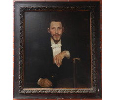 Dominik Skutezký(1849-1921)-Autoportrét