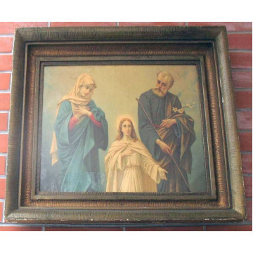 Drevený rám okolo 1900-25 rozmer: 55x42