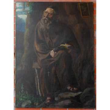 E.Dossauev- Čítajúcí mních