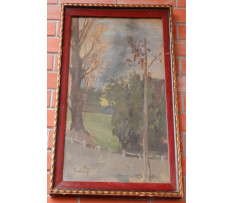 Erdélyi Vojtech (1891-1955)-V parku 