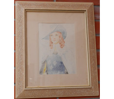 Ester Šimerová(1909-2005)-Portrét šlachtičnej