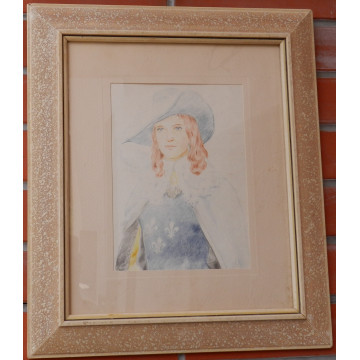 Ester Šimerová(1909-2005)-Portrét šlachtičnej