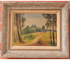 Fürst Jindřich (1873-1943)-Krajina s hradom
