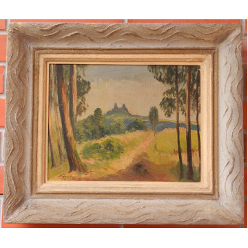 Fürst Jindřich (1873-1943)-Krajina s hradom
