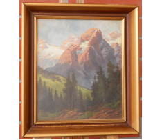 Flieher K. (1888-1958)-Loferer Steinberge mit Grubhörndl