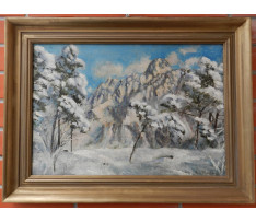 František V.Podolay(1905-58)-Pohlad na Tatry v zime