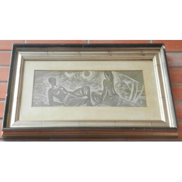 Szabo Gyula(1907-72)-Ležiace poloakty