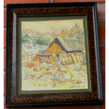 Hála Ján(1890-1959)-Na salaši
