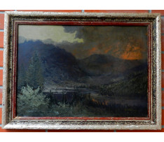 Häring Josef (1895)-Pohľad na pleso