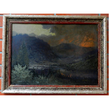 Häring Josef (1895)-Pohľad na pleso