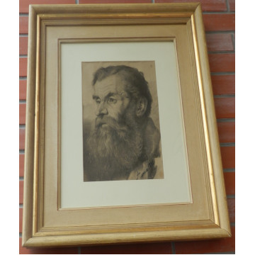 Hanula Josef(1863-1944)-Portrét starca