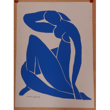 Mattise  Henry (1896-1954)-Modrý akt
