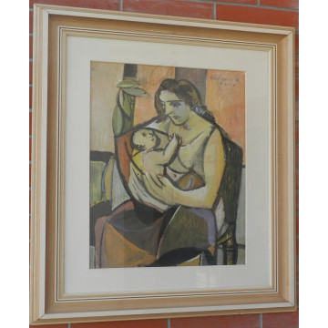 Hložník V.(1919-97)-Matka s dieťaťom
