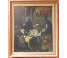 Hložník Vincent(1919-97)-V pražskej kaviarni