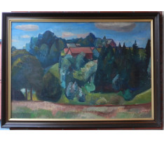 Hrbek Václav(1930-1991 )-V Pečíně pod Petrů