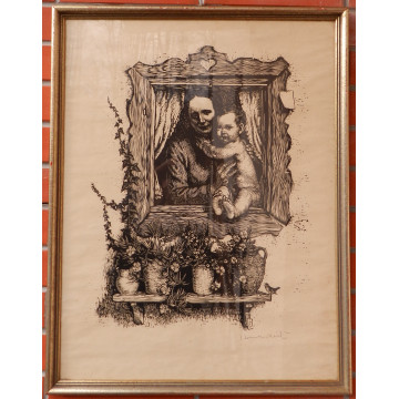 Imrich Weiner-Kráľ(1901-78)-Matka s dieťatom