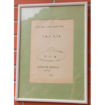 Július Koller(1939-2007)-UFO;UMENIE