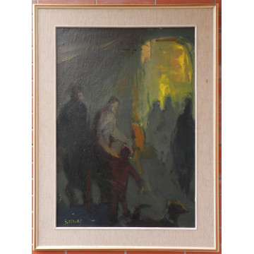 Ján Želibský(1907-77)-Večerná prechádzka