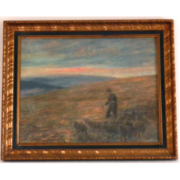 Josef Rektor(1887-1953)-Ovce na paši