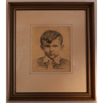 Josef Rektor(1887-1953)-Portrét chlapca I