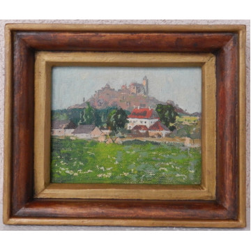 Josef Rektor(1887-1953)-Hrad a podhradie