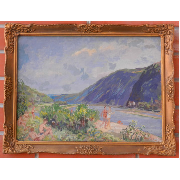 Josef Rektor(1887-1953)-Kúpalisko