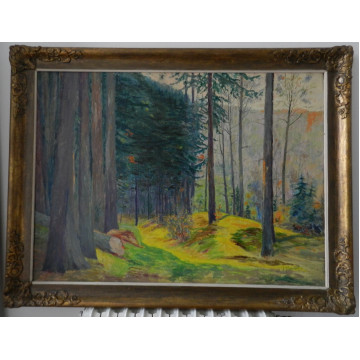 Josef Rektor(1887-1953)-Lesná cesta