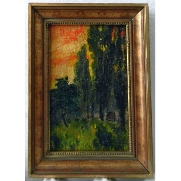 Josef Rektor(1887-1953)-Pred lesíkom