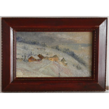 Josef Rektor(1897-1953)-Zima u Dobříkovic