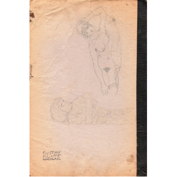 Klimt Gustav(1862-1918)-Ležiaca