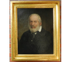 Kräutler E(1835-1879)-Portrét starého muža