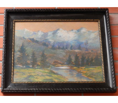 L. Porraus.- Horská krajinka