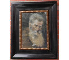Mednyánszky L.(1852-1919)-Portrét starca