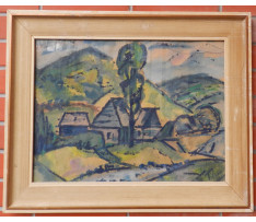 Michal Tillner(1895-1975)-Dedina v údolí