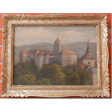 Monogramista S.S-Pohľad na zámok