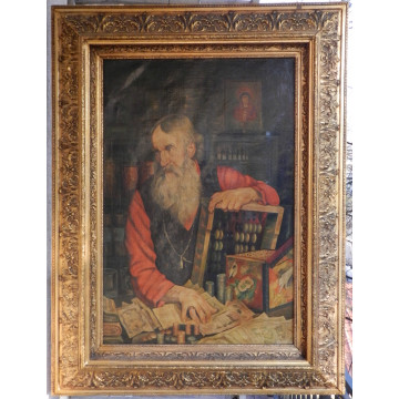 Boris Mikhailovich KUSTODIEV (1878-1927)?-Obchodník