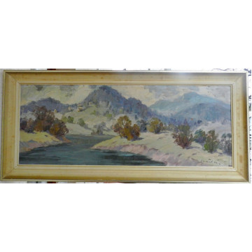 Viktória Szmutková-Tomášiková(1927-2003 -Tatry v zime 