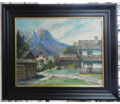 Neidentifikovaný autor-Garmisch Frůhlingstrasse