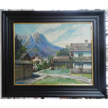 Neidentifikovaný autor-Garmisch Frůhlingstrasse