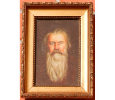 Neznámy český autor- Portrét Johannesa Brahmsa (1833 – 1897) 