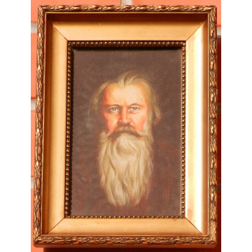 Neznámy český autor- Portrét Johannesa Brahmsa (1833 – 1897) 