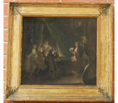Ochtervelt J.(1635-1700)-Hráčky kariet