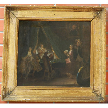 Ochtervelt J.(1635-1700)-Hráčky kariet