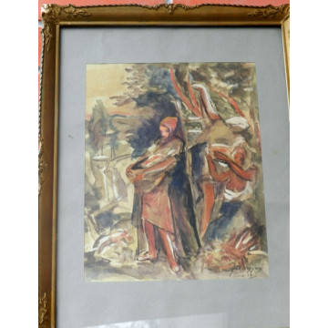 Palugyay Z.(1898-1935)-Žena v lese